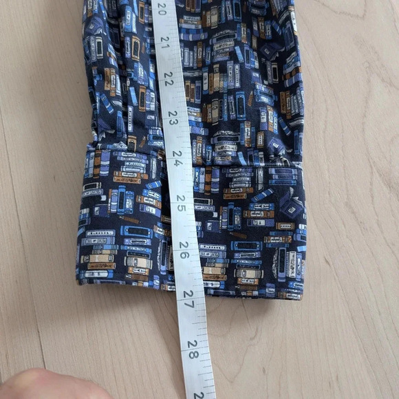 🇮🇹BUGATCHI XXL  Shirt, Books Pattern - Picture 9 of 10